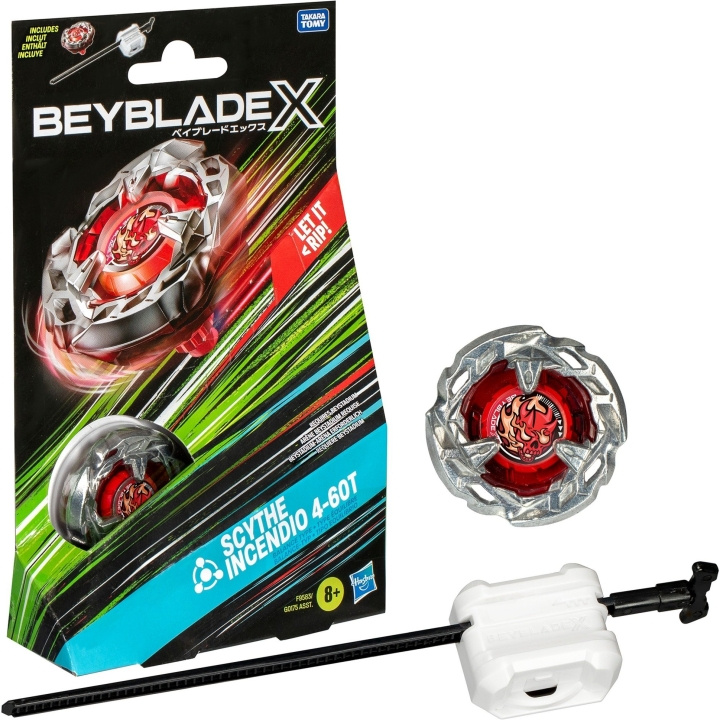 Beyblade - BBX Scythe Incendio Balance (F9583ES0) ryhmässä LELUT, TUOTTEET LAPSILLE JA VAUVOILLE / Leikkikalut, Askartelu &Pelit / Toimintapeli @ TP E-commerce Nordic AB (C83769)