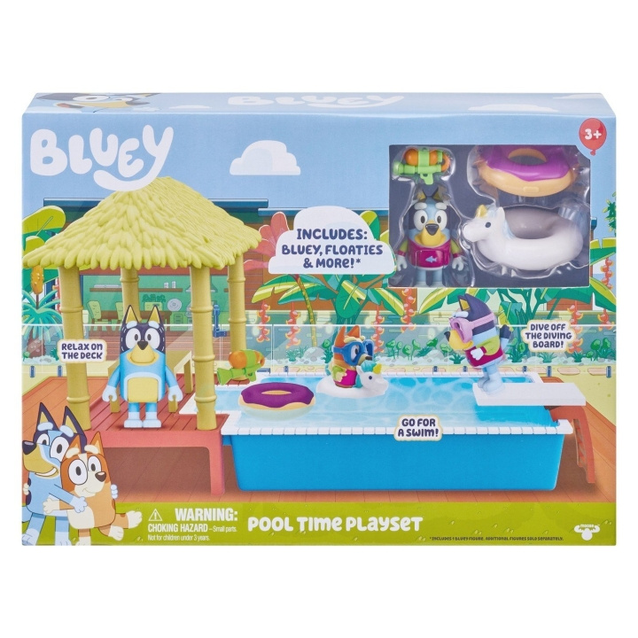 BLUEY Leikkikalusto altaalle - (90204) ryhmässä LELUT, TUOTTEET LAPSILLE JA VAUVOILLE / Leikkikalut, Askartelu &Pelit / Lelusarja @ TP E-commerce Nordic AB (C83791)