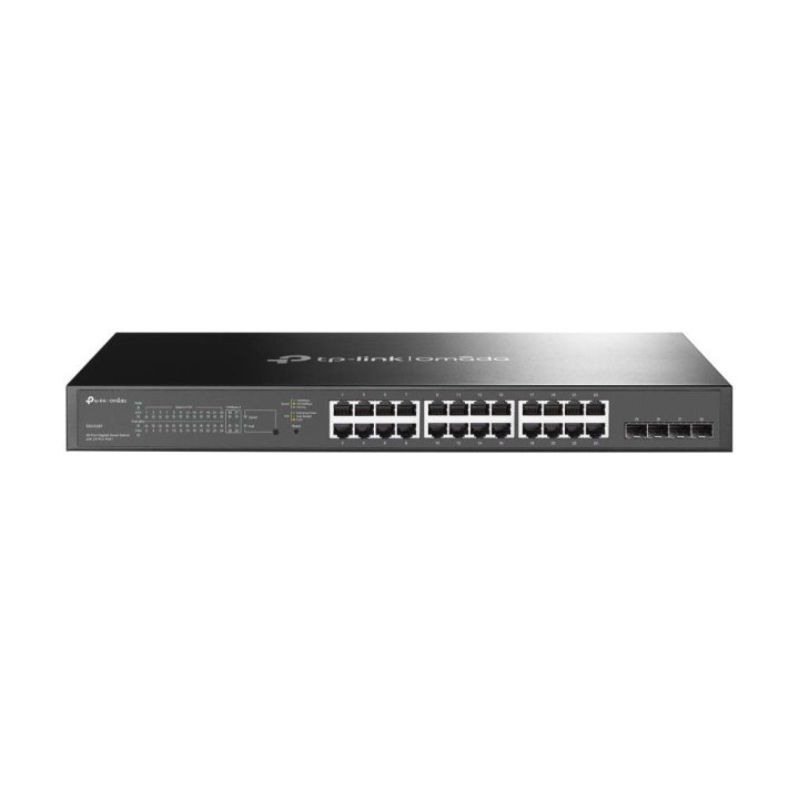 TP-Link JetStream 24-porttinen 10/100 Mbps + 4-porttinen Gigabit Smart Switch 24-porttisella PoE+:lla varustettuna ryhmässä TIETOKOONET & TARVIKKEET / Verkko / Kytkimet @ TP E-commerce Nordic AB (C83828)