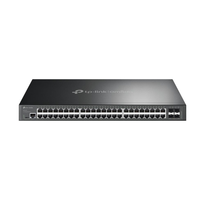 TP-Link JetStream 48-porttinen Gigabit L2+ -hallittu kytkin, jossa on 4 10GE SFP+ -paikkaa ryhmässä TIETOKOONET & TARVIKKEET / Verkko / Kytkimet @ TP E-commerce Nordic AB (C83879)