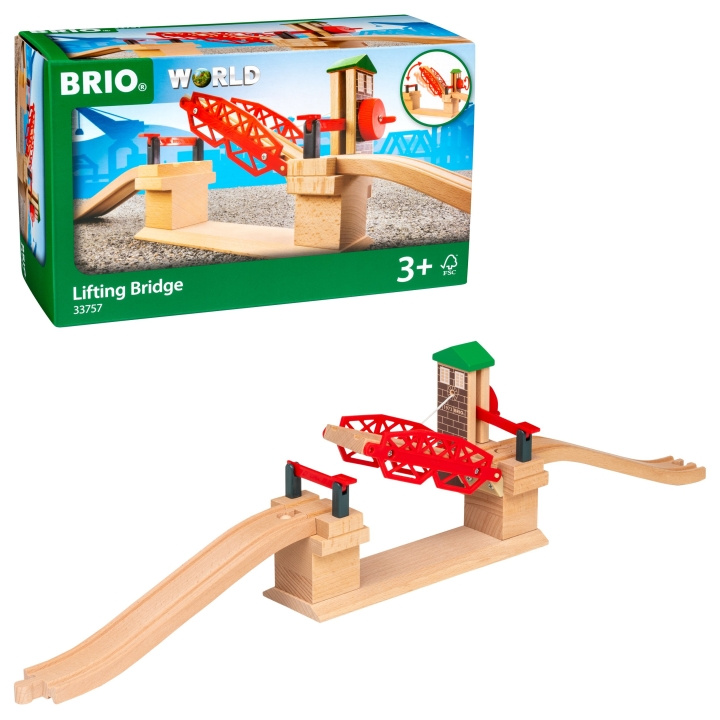 BRIO Nostosilta (33757) ryhmässä LELUT, TUOTTEET LAPSILLE JA VAUVOILLE / Leikkikalut, Askartelu &Pelit / Rakennuslelut / Brio junaradat @ TP E-commerce Nordic AB (C84167)