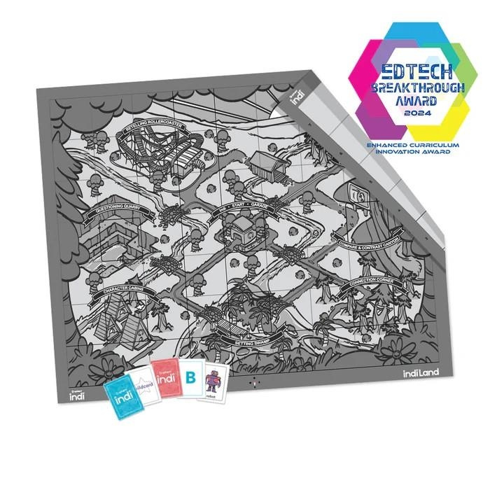 Sphero indi-koodimatto & lukutaitokortit ryhmässä LELUT, TUOTTEET LAPSILLE JA VAUVOILLE / Leikkikalut, Askartelu &Pelit / Kokeilu ja tee-se-itse @ TP E-commerce Nordic AB (C84215)