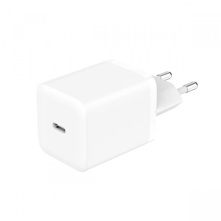 Gear Charger 220V 1xUSB-C PD/PPS 45W GaN White ryhmässä ÄLYPUHELIMET JA TABLETIT / Laturit & Kaapelit / Seinälaturi / Seinälaturi Type C @ TP E-commerce Nordic AB (C84250)