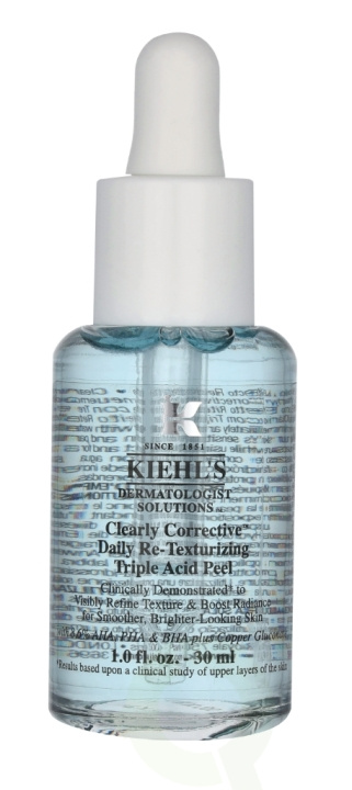 Kiehl\'s Clearly Corrective Daily Re-Texturizing Triple Acid 30 ml ryhmässä KAUNEUS JA TERVEYS / Ihonhoito / Kasvot / Kuorinta @ TP E-commerce Nordic AB (C84349)