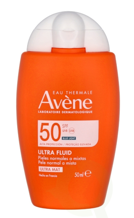 Avene Ultra Sunscreen Fluid Blue Light SPF50+ 50 ml ryhmässä KAUNEUS JA TERVEYS / Ihonhoito / Rusketus / Aurinkosuoja @ TP E-commerce Nordic AB (C84370)