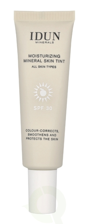 Idun Minerals Moisturizing Mineral Skin Tint SPF30 27 ml Light Warm ryhmässä KAUNEUS JA TERVEYS / Ihonhoito / Kasvot / Sävyttävä kosteusvoide @ TP E-commerce Nordic AB (C84449)