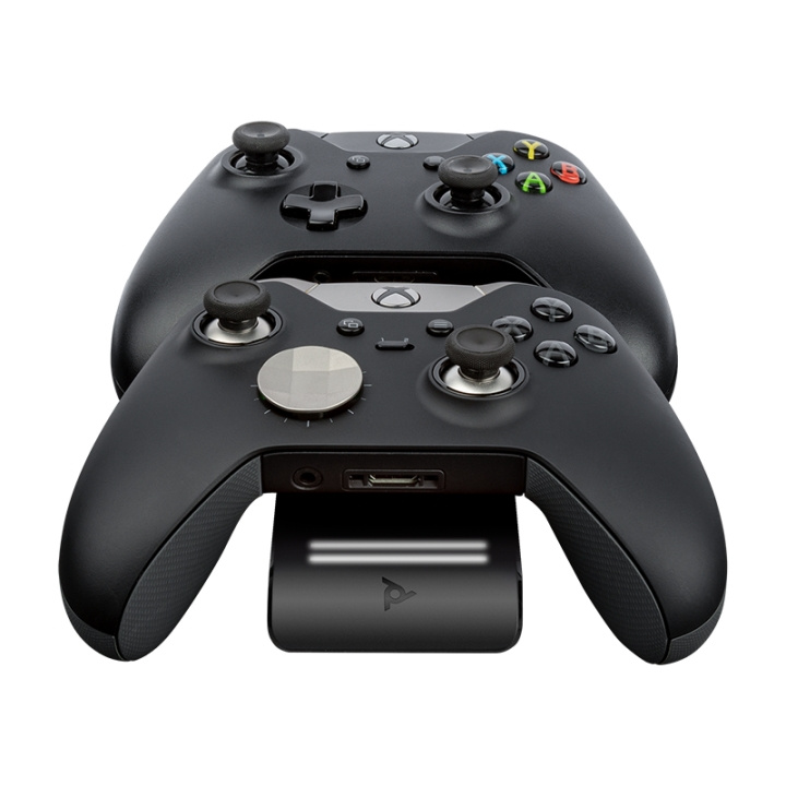 PDP Gaming Xbox One Slim -pelilatausjärjestelmä (XBOX/XSX) ryhmässä KODINELEKTRONIIKKA / Pelikonsolit & Tarvikkeet / Xbox Series X / Tarvikkeet @ TP E-commerce Nordic AB (C84590)