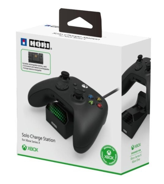 Hori Xbox Solo -latausasema ryhmässä KODINELEKTRONIIKKA / Pelikonsolit & Tarvikkeet / Xbox Series X / Tarvikkeet @ TP E-commerce Nordic AB (C84595)