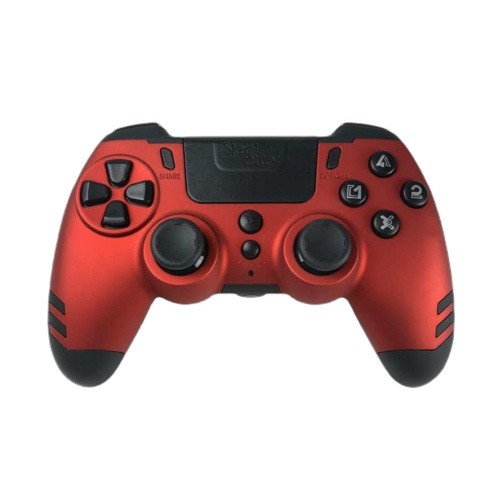 Steelplay MetalTech langaton ohjain - PUNAINEN ryhmässä KODINELEKTRONIIKKA / Pelikonsolit & Tarvikkeet / Sony PlayStation 4 / Tarvikkeet @ TP E-commerce Nordic AB (C84641)