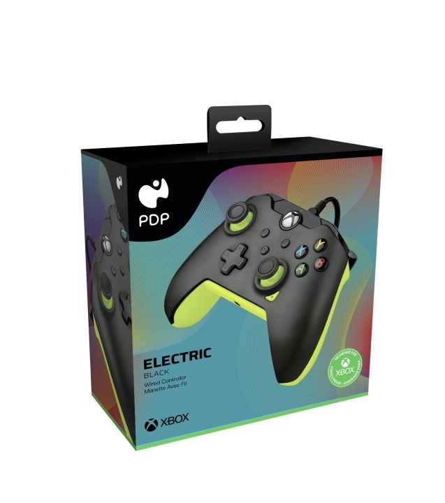 PDP Gaming Langallinen ohjain - Electric Black ryhmässä KODINELEKTRONIIKKA / Pelikonsolit & Tarvikkeet / Xbox Series X / Tarvikkeet @ TP E-commerce Nordic AB (C84656)