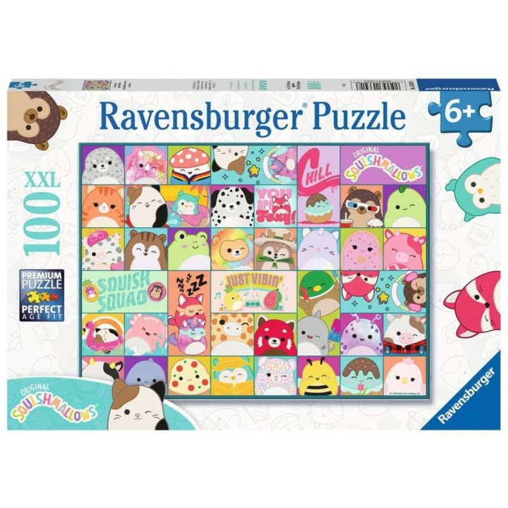Ravensburger Squishmallows 100p - (10113391) ryhmässä LELUT, TUOTTEET LAPSILLE JA VAUVOILLE / Leikkikalut, Askartelu &Pelit / Lasten palapeli @ TP E-commerce Nordic AB (C84716)