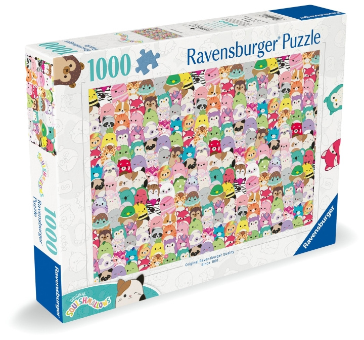 Ravensburger Puzzle Squishmallows 1000p (12000746) ryhmässä URHEILU, VAPAA-AIKA JA HARRASTUS / Harrastus / Palapeli @ TP E-commerce Nordic AB (C84895)