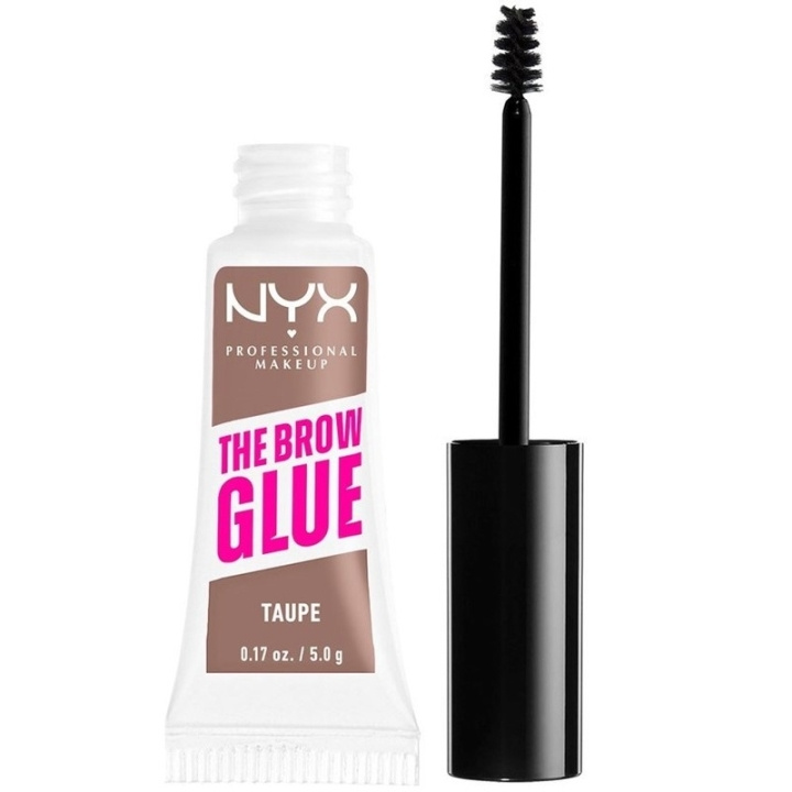 NYX PROF. MAKEUP The Brow Glue Instant Brow Bray Styler 02 Taupe ryhmässä KAUNEUS JA TERVEYS / Meikit / Silmät ja kulmat / Ripsiväri @ TP E-commerce Nordic AB (C84947)