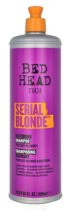 TIGI Bh Serial Blonde Restoring Shampoo 600 ml ryhmässä KAUNEUS JA TERVEYS / Hiukset &Stailaus / Hiustenhoito / Shampoo @ TP E-commerce Nordic AB (C84983)