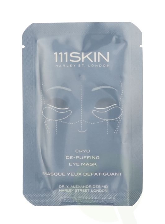 111Skin Cryo De-Puffing Eye Mask 6 ml ryhmässä KAUNEUS JA TERVEYS / Ihonhoito / Kasvot / Naamiot @ TP E-commerce Nordic AB (C85030)