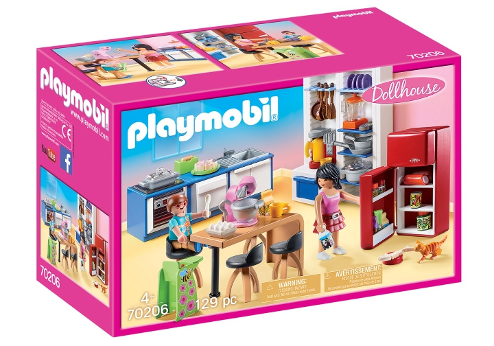 Playmobil Perheen keittiö (70206) ryhmässä LELUT, TUOTTEET LAPSILLE JA VAUVOILLE / Leikkikalut, Askartelu &Pelit / Lelusarja @ TP E-commerce Nordic AB (C85188)