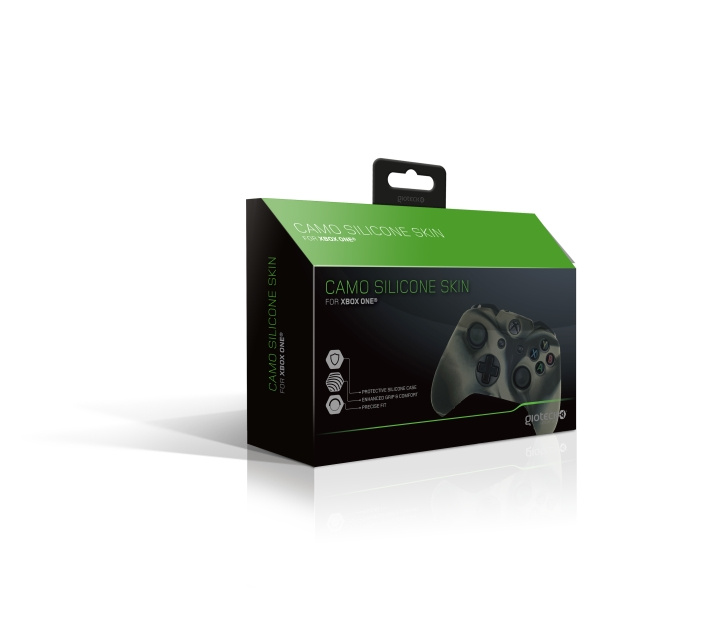 Gioteck Xbox-ohjaimen nahka Camo ryhmässä KODINELEKTRONIIKKA / Pelikonsolit & Tarvikkeet / Xbox Series X / Tarvikkeet @ TP E-commerce Nordic AB (C85241)