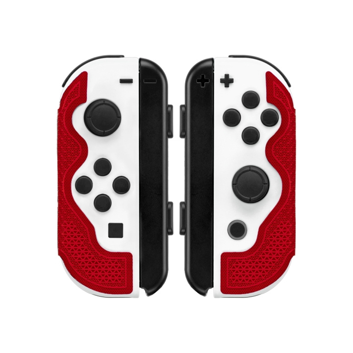 LIZARD SKINS DSP-ohjaimen kahva Switch Joy-Conille Crimson Red ryhmässä KODINELEKTRONIIKKA / Pelikonsolit & Tarvikkeet / Nintendo Switch / Tarvikkeet @ TP E-commerce Nordic AB (C85397)