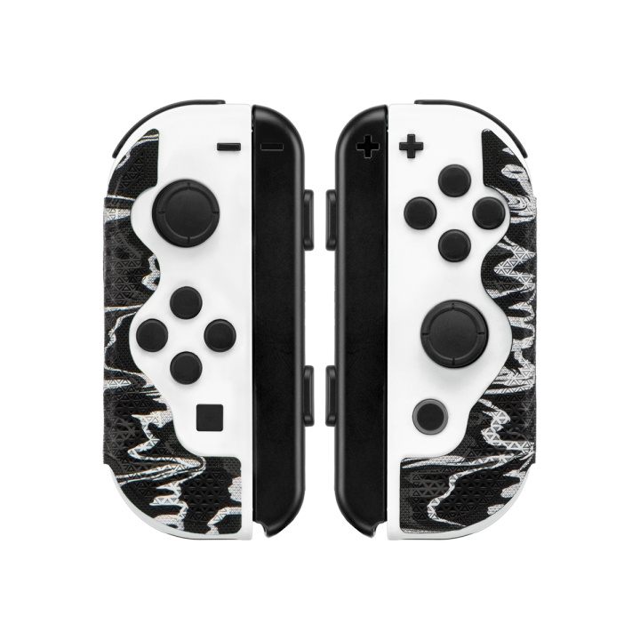 LIZARD SKINS DSP-ohjaimen kahva Switch Joy-Conille Musta Camo ryhmässä KODINELEKTRONIIKKA / Pelikonsolit & Tarvikkeet / Nintendo Switch / Tarvikkeet @ TP E-commerce Nordic AB (C85398)