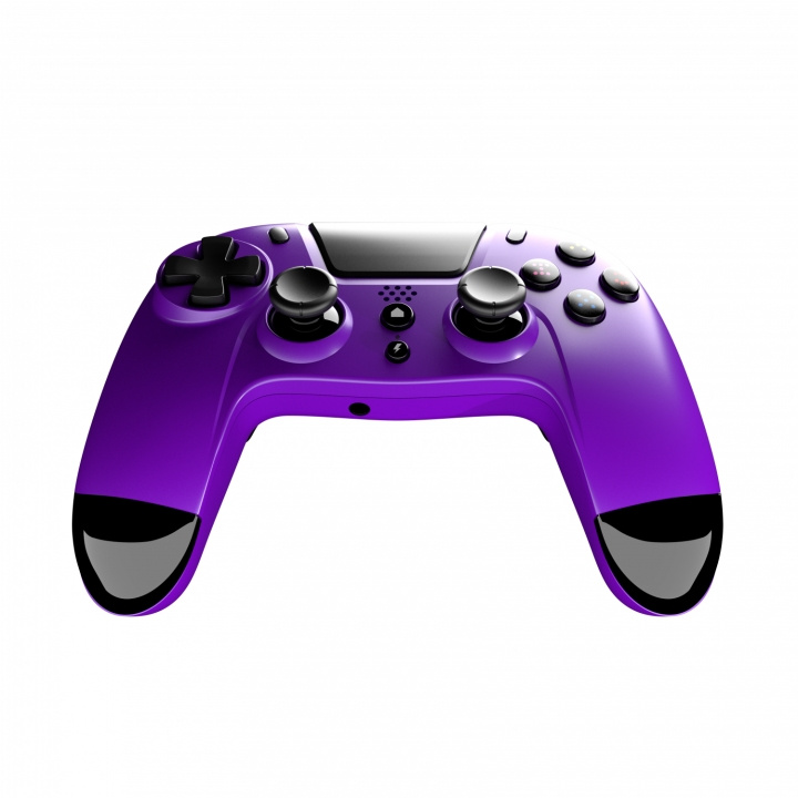 Gioteck VX-4 Wireless Premium BT Controller (violetti) ryhmässä KODINELEKTRONIIKKA / Pelikonsolit & Tarvikkeet / Sony PlayStation 4 / Tarvikkeet @ TP E-commerce Nordic AB (C85425)