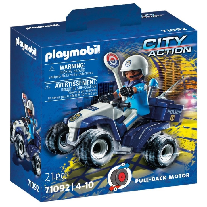 Playmobil Poliisin neliö (71092) ryhmässä LELUT, TUOTTEET LAPSILLE JA VAUVOILLE / Leikkikalut, Askartelu &Pelit / Lelusarja @ TP E-commerce Nordic AB (C85446)