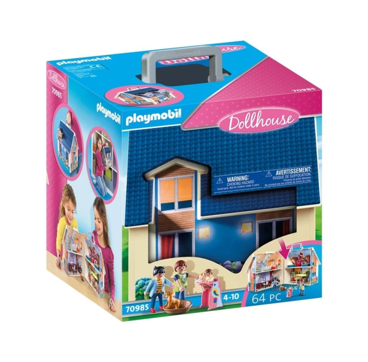 Playmobil Mukaan otettava nukkekoti (70985) ryhmässä LELUT, TUOTTEET LAPSILLE JA VAUVOILLE / Leikkikalut, Askartelu &Pelit / Lelusarja @ TP E-commerce Nordic AB (C85448)