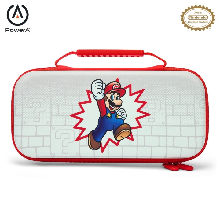 PowerA Suojakotelo - Brick Breaker Mario ryhmässä KODINELEKTRONIIKKA / Pelikonsolit & Tarvikkeet / Nintendo Switch / Tarvikkeet @ TP E-commerce Nordic AB (C85470)