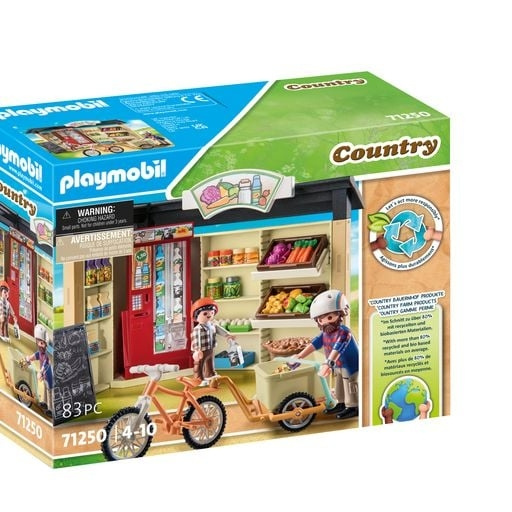 Playmobil 24 tuntia avoinna oleva maatilamyymälä (71250) ryhmässä LELUT, TUOTTEET LAPSILLE JA VAUVOILLE / Leikkikalut, Askartelu &Pelit / Lelusarja @ TP E-commerce Nordic AB (C85555)
