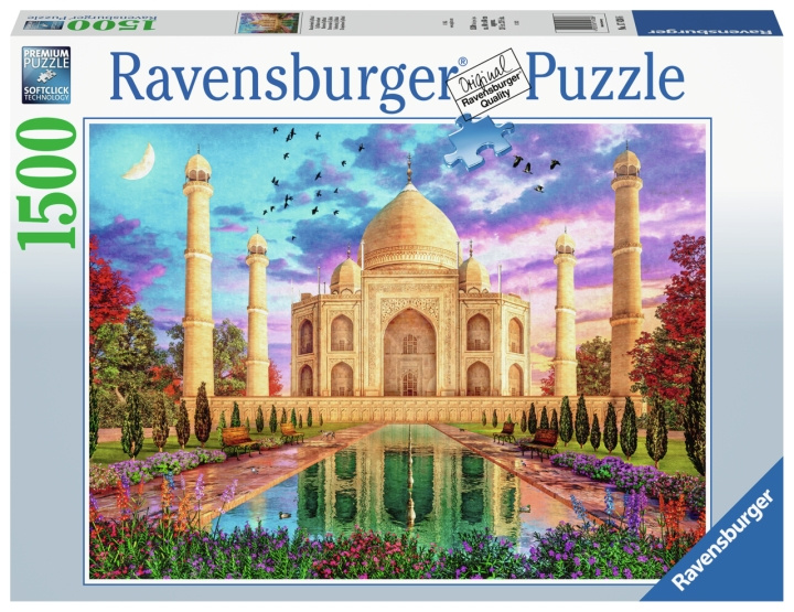 Ravensburger Taj Mahal 1500p - (10217438) ryhmässä URHEILU, VAPAA-AIKA JA HARRASTUS / Harrastus / Palapeli @ TP E-commerce Nordic AB (C85712)