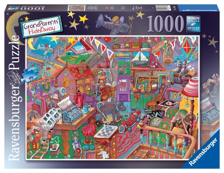 Ravensburger Ullakko 1000p - (10217480) ryhmässä URHEILU, VAPAA-AIKA JA HARRASTUS / Harrastus / Palapeli @ TP E-commerce Nordic AB (C85716)