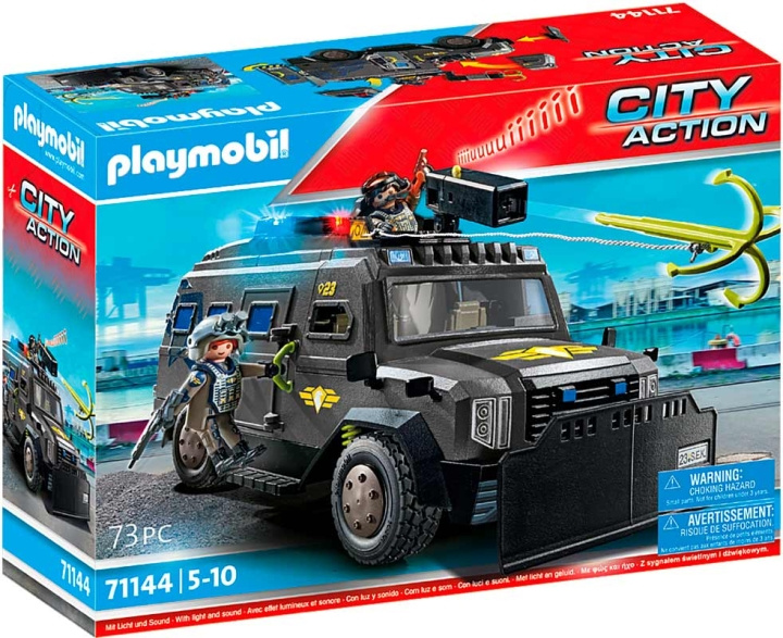 Playmobil Taktinen yksikkö - maastoajoneuvo (71144) ryhmässä LELUT, TUOTTEET LAPSILLE JA VAUVOILLE / Leikkikalut, Askartelu &Pelit / Leikkiautot @ TP E-commerce Nordic AB (C85729)