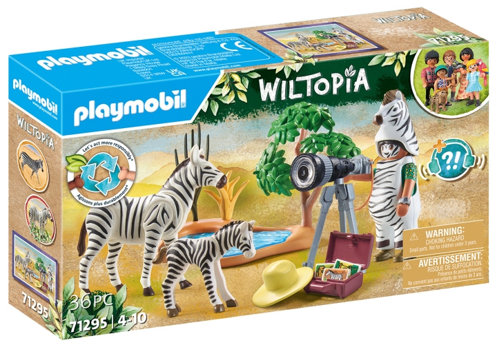 Playmobil Wiltopia - Eläinten valokuvaaja (71295) ryhmässä LELUT, TUOTTEET LAPSILLE JA VAUVOILLE / Leikkikalut, Askartelu &Pelit / Lelusarja @ TP E-commerce Nordic AB (C85732)