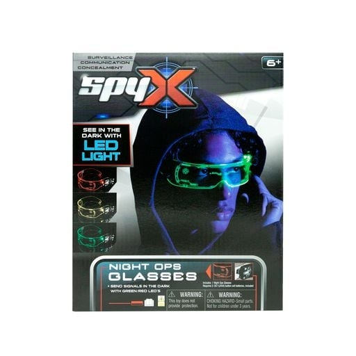 Spy X - Night Ops -lasit ( 20286 ) ryhmässä LELUT, TUOTTEET LAPSILLE JA VAUVOILLE / Leikkikalut, Askartelu &Pelit / Toimintapeli @ TP E-commerce Nordic AB (C85743)