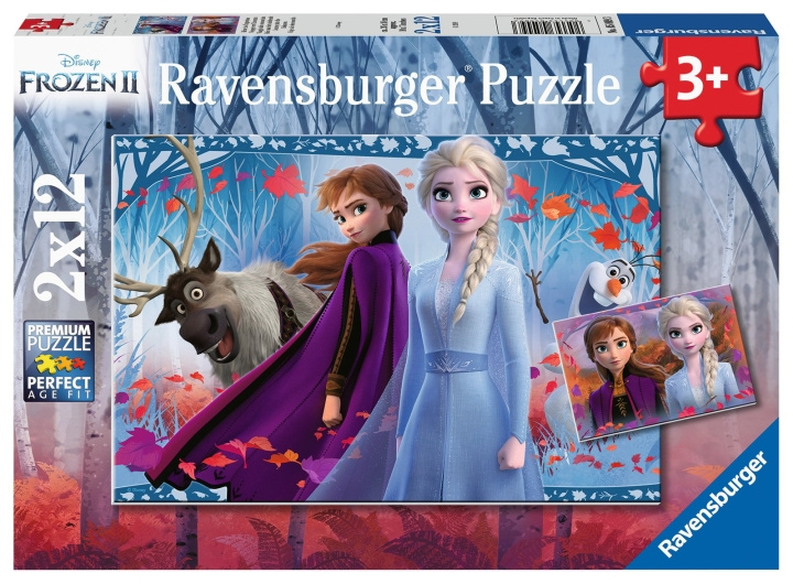 Ravensburger Frozen 2 Matka tuntemattomaan 2x12p - 05009 ryhmässä LELUT, TUOTTEET LAPSILLE JA VAUVOILLE / Leikkikalut, Askartelu &Pelit / Lasten palapeli @ TP E-commerce Nordic AB (C85765)