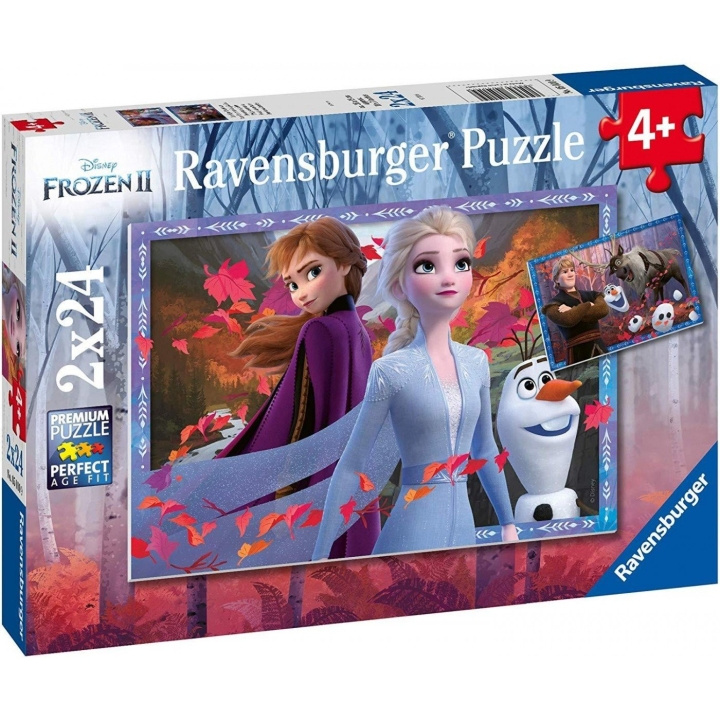 Ravensburger Pakastettu 2 jäätävää seikkailua 2x24p - 05010 ryhmässä LELUT, TUOTTEET LAPSILLE JA VAUVOILLE / Leikkikalut, Askartelu &Pelit / Lasten palapeli @ TP E-commerce Nordic AB (C85766)