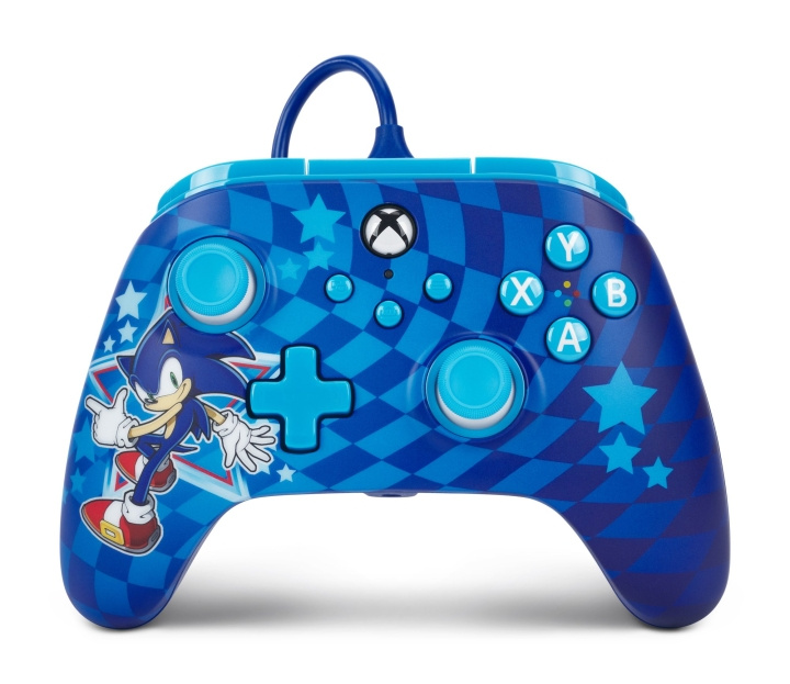 PowerA Advantage langallinen ohjain - Sonic Style /Xbox Series X:lle ryhmässä KODINELEKTRONIIKKA / Pelikonsolit & Tarvikkeet / Xbox Series X / Tarvikkeet @ TP E-commerce Nordic AB (C85829)