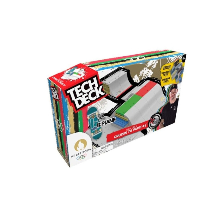 Tech Deck Olympic X-Connect Creator-Aurélien G. (6070271) ryhmässä LELUT, TUOTTEET LAPSILLE JA VAUVOILLE / Leikkikalut, Askartelu &Pelit / Toimintapeli @ TP E-commerce Nordic AB (C85913)