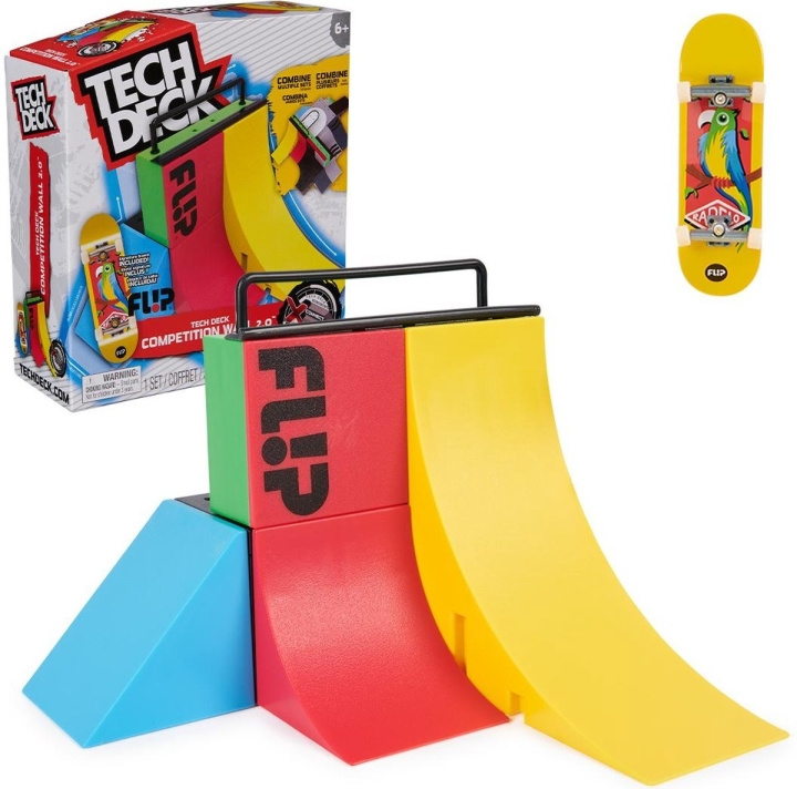 Tech Deck X-Connect Park Creator-Flip Comp Wall (6069423) ryhmässä LELUT, TUOTTEET LAPSILLE JA VAUVOILLE / Leikkikalut, Askartelu &Pelit / Toimintapeli @ TP E-commerce Nordic AB (C85916)