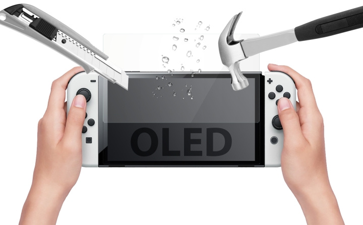 SuBsonic Switch Oled Super -näytönsuoja - karkaistu lasi 9H Hd ryhmässä KODINELEKTRONIIKKA / Pelikonsolit & Tarvikkeet / Nintendo Switch / Tarvikkeet @ TP E-commerce Nordic AB (C85963)