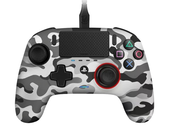 NACON Langaton Revolution Unlimited Pro Controller Camo Grey (PS4) ryhmässä KODINELEKTRONIIKKA / Pelikonsolit & Tarvikkeet / Sony PlayStation 4 / Tarvikkeet @ TP E-commerce Nordic AB (C85977)