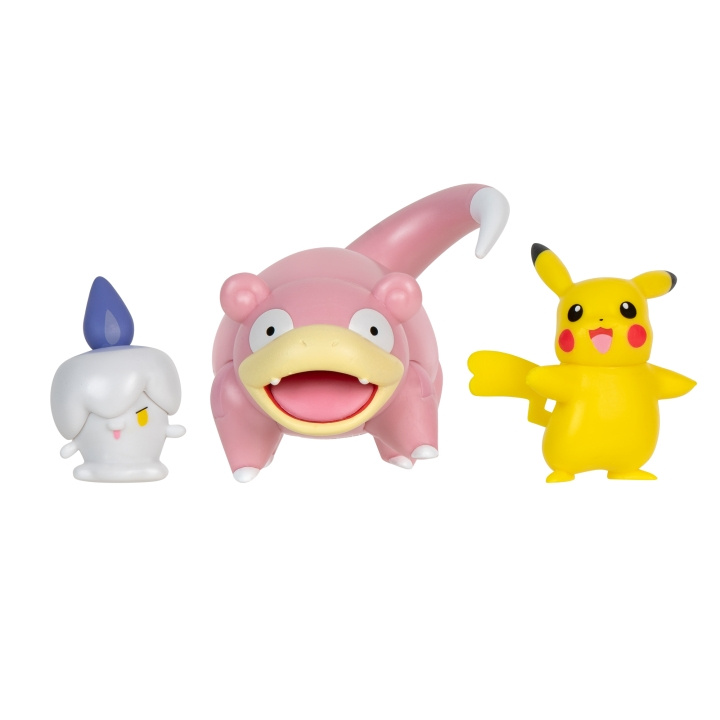 Pokémon Taisteluhahmo 3 kpl - Pikachu naaras (PKW3056) ryhmässä LELUT, TUOTTEET LAPSILLE JA VAUVOILLE / Leikkikalut, Askartelu &Pelit / Figuurit, miniatyyrit ja tarvikkeet @ TP E-commerce Nordic AB (C85987)