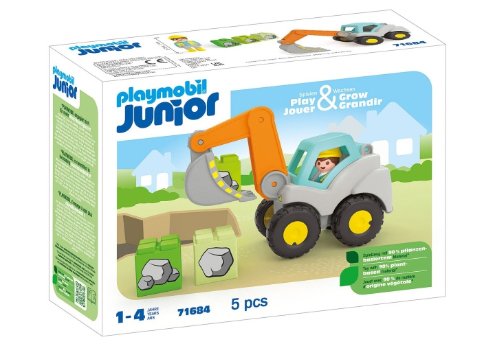 Playmobil JUNIOR: Kaivinkone (71684) ryhmässä LELUT, TUOTTEET LAPSILLE JA VAUVOILLE / Leikkikalut, Askartelu &Pelit / Lelusarja @ TP E-commerce Nordic AB (C86049)