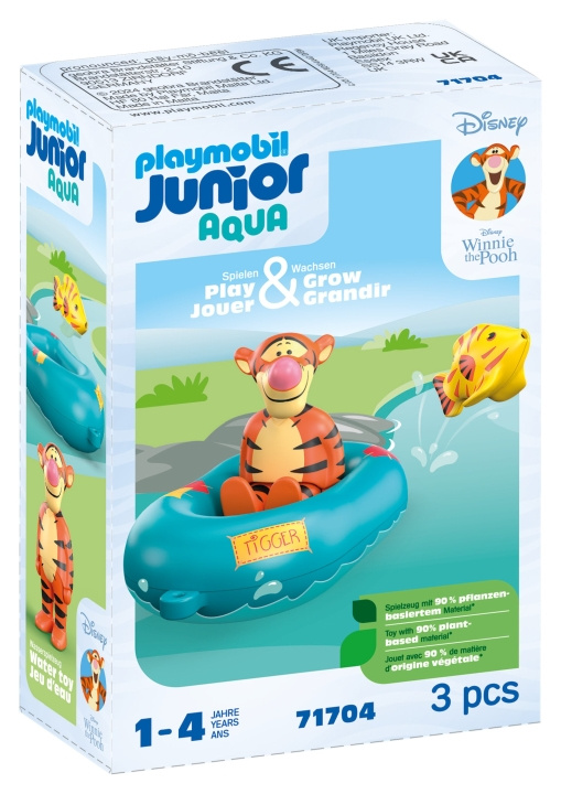 Playmobil JUNIOR & Disney: Tigger\'s Rubber Boat Ride (71704) (71704) ryhmässä LELUT, TUOTTEET LAPSILLE JA VAUVOILLE / Leikkikalut, Askartelu &Pelit / Lelusarja @ TP E-commerce Nordic AB (C86065)
