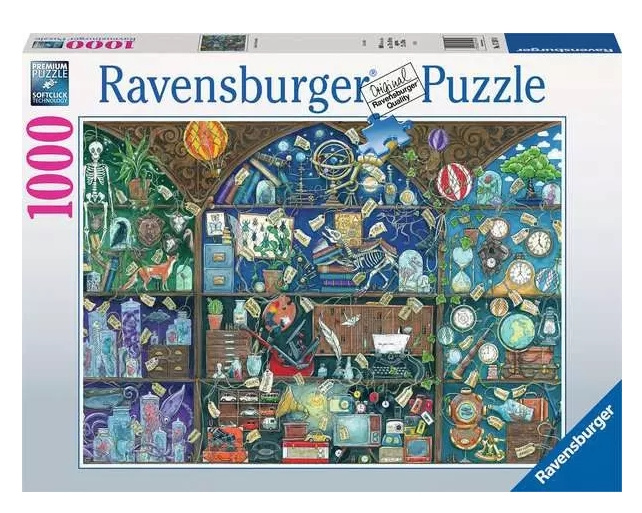 Ravensburger Palapeli Kummallisuuksien kabinetti 1000p ryhmässä URHEILU, VAPAA-AIKA JA HARRASTUS / Harrastus / Palapeli @ TP E-commerce Nordic AB (C86107)