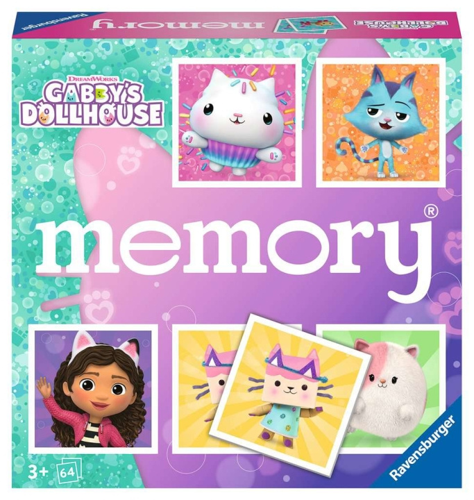 Ravensburger Gabbyn nukkekodin muisti® ryhmässä LELUT, TUOTTEET LAPSILLE JA VAUVOILLE / Peli / Lautapelit @ TP E-commerce Nordic AB (C86120)