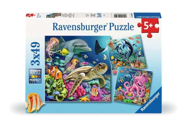 Ravensburger Palapeli veden alla 3x49p ryhmässä LELUT, TUOTTEET LAPSILLE JA VAUVOILLE / Leikkikalut, Askartelu &Pelit / Lasten palapeli @ TP E-commerce Nordic AB (C86137)