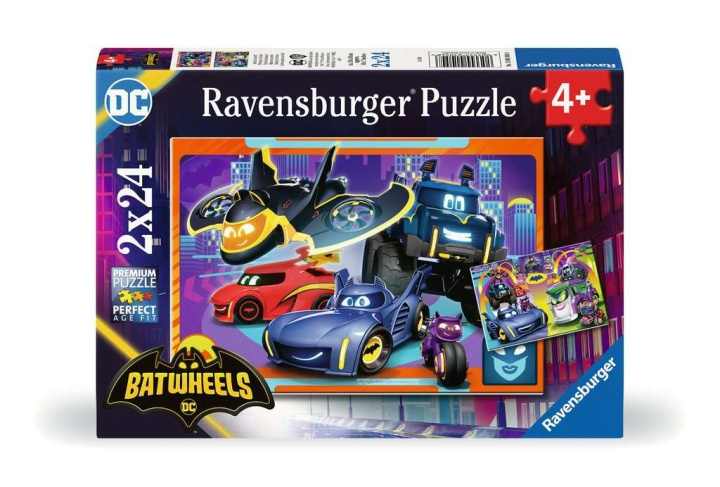 Ravensburger Palapeli Batwheels 2x24p ryhmässä LELUT, TUOTTEET LAPSILLE JA VAUVOILLE / Leikkikalut, Askartelu &Pelit / Lasten palapeli @ TP E-commerce Nordic AB (C86150)