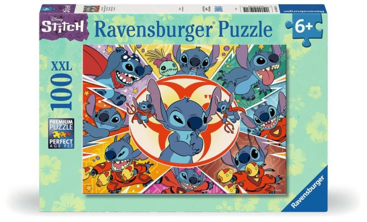Ravensburger Palapeli Disney Stitch 100p ryhmässä LELUT, TUOTTEET LAPSILLE JA VAUVOILLE / Leikkikalut, Askartelu &Pelit / Lasten palapeli @ TP E-commerce Nordic AB (C86154)