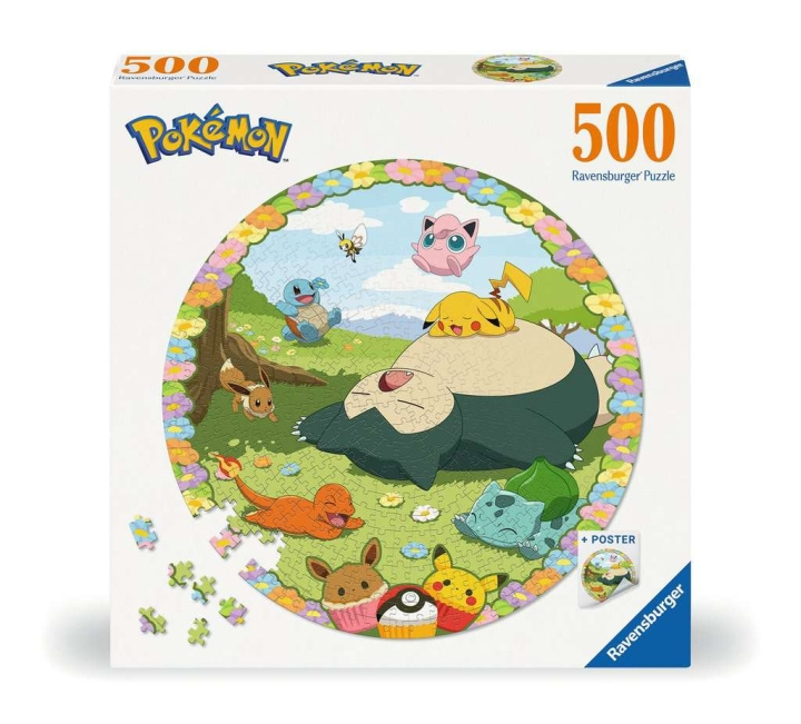 Ravensburger Puzzle Blooming Pokémon 500p ryhmässä LELUT, TUOTTEET LAPSILLE JA VAUVOILLE / Leikkikalut, Askartelu &Pelit / Lasten palapeli @ TP E-commerce Nordic AB (C86157)