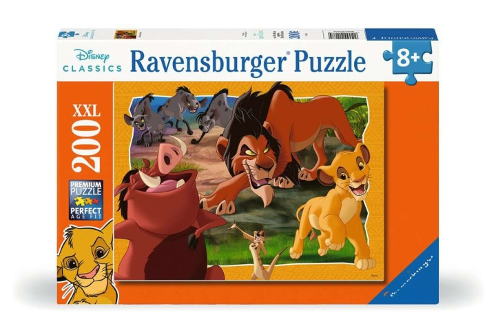 Ravensburger Palapeli Leijonakuningas 200p ryhmässä LELUT, TUOTTEET LAPSILLE JA VAUVOILLE / Leikkikalut, Askartelu &Pelit / Lasten palapeli @ TP E-commerce Nordic AB (C86158)
